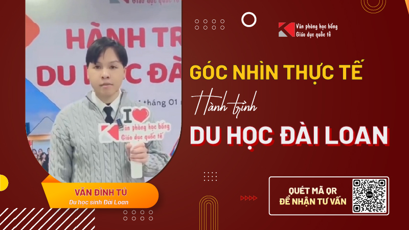 Hành trình du học Đài Loan của Văn Đình Tú: Từ bất ngờ đến quyết tâm thành Thạc sĩ 2025